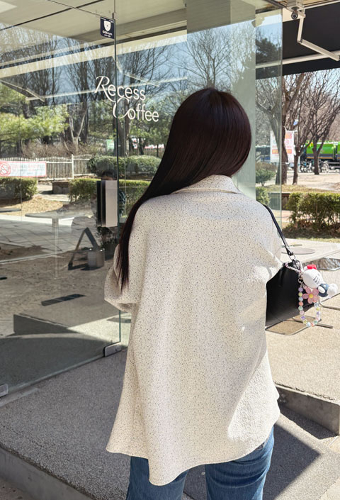 오늘신상하루만5% 이중편직 쿠키크림 셔츠자켓 (2 colors)